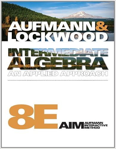 Intermediate Algebra An Applied Approach Available Titles Coursemate Aufmann Richard N Lockwood Joanne 9781439046906 Books Intermediate Algebra An Applied Approach Available Titles Coursemate Aufmann Richard N Lockwood Joanne 9781439046906 Books