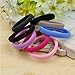 FIXBODY Hair Band Ties for Kids, 100PCS Elastic Cotton Seamless 8MM Thick Hair No-Damage Band Ponytail Holders Scrunchie Perfectly for Girls & Ladies (Multi)