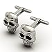 Mens Skull Cufflinks EVBEA Cool Stylish Unique Pirate Skeleton Cross Cufflinks Set(CL2)