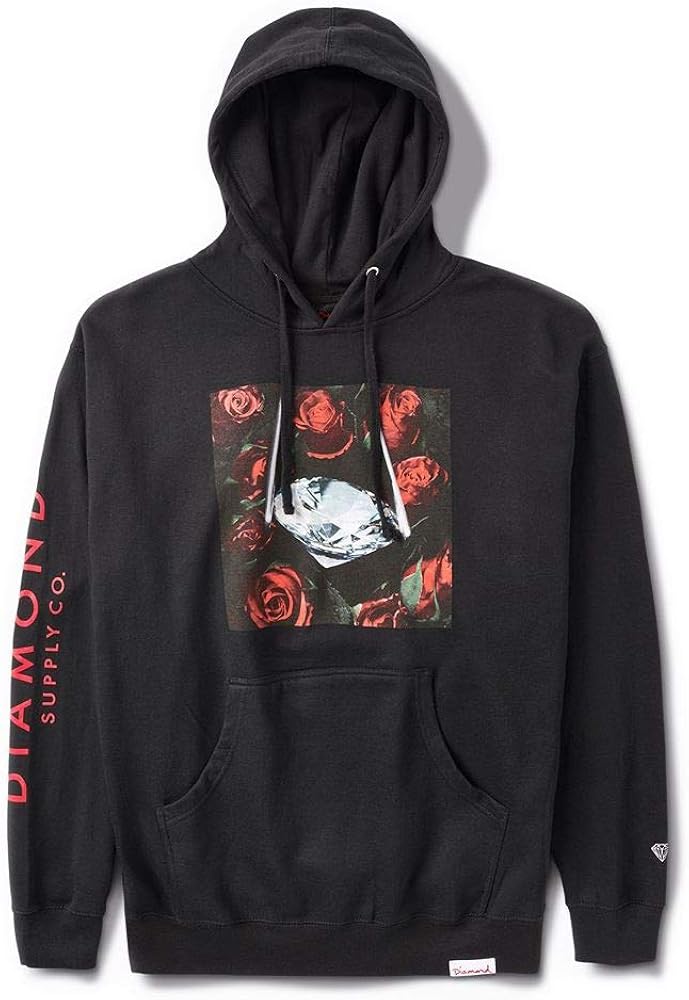 diamond rose hoodie