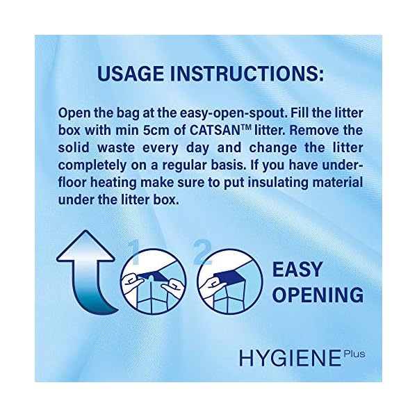 Catsan-Hygiene-Plus-Cat-Litter-with-White-Hygiene-Granules-To-Prevent-Odours-20-L Catsan Hygiene Cat Litter 20L