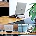 Laptop Stand, OMOTON Adjustable Multi-Angle Aluminum Notebook Computer Stand, Fits MacBook and Laptops up to 17 inches, Black