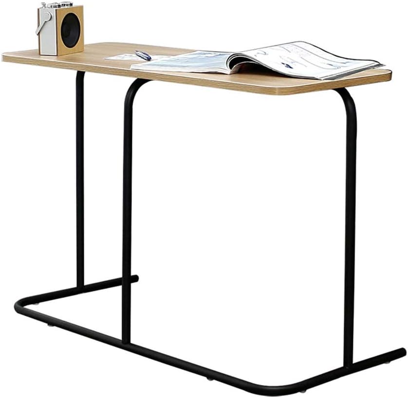 JI BIN SHOP® Laptop Desk, Children's Study Table/Sofa Table/Bedside Table/Writing Desk 90x35x60.5CM + (Color : BLACK)