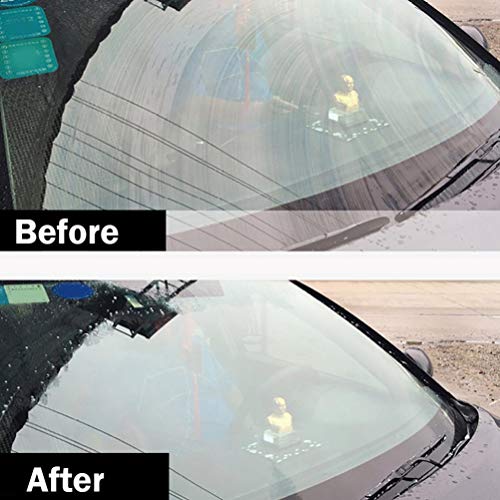 Inverlee Car Windshield Glass Clean Washer Tablets Effervescent Tablets Detergent Car Window Cleaner Cleaning Tool (1Bag Including 6Pcs) (1pcs)
