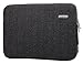 KAYOND Herringbone Woollen Water-Resistant for 13-13.3 Inch Laptop Sleeve Case Bag (13-13.3 Inches, Black)