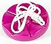 Squirrel Products Heavy Duty Pink Disc Tree Swing with Rope for Outdoor Play - Easy DIY Addition to Playset or Tree