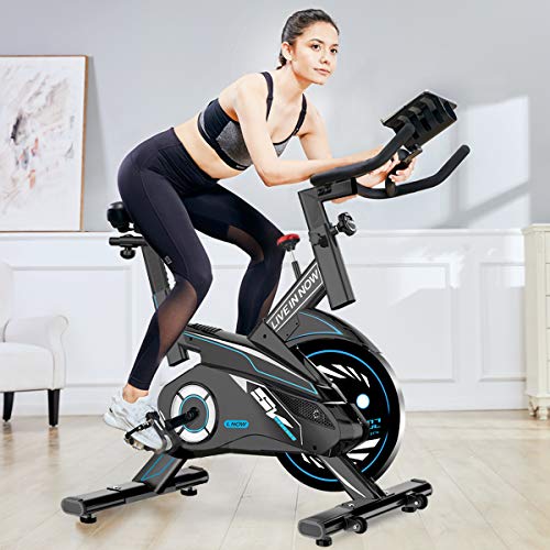 l now indoor cycling bike trainer belt drive and sturdy