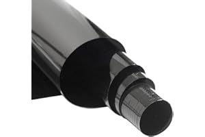 ETOPARS 24 Inch x 10 Feet 15% VLT Black Smoke Car Window Tint Film Roll Van Vehicle Home Office Glass Solar Film Tinting Heat