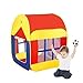 Babrit Play Tent for Girls and Boys Six Sided Play House 2 Doors and 2 Mesh Windows Play Game House