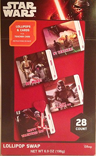Disney Star wars, lollipops&cards (768395491208)