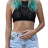Women Sexy Crochet Bralette Bralet Bra Bustier Tank Camisole Crop Tops Blouse