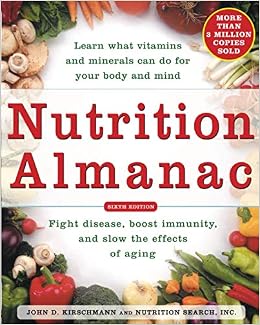 Books book-nutrition almanac #6 ea (9780071436588)