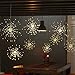 Twinkle Star 120 Led Firework String Lights Battery Operated,Hanging Starburst Light with Remote Control Starry Fairy String Lights Decor for Indoor Outdoor Christmas Party Garden, 2 Pack,Warm White