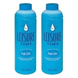Leisure Time A-02 Bright and Clear Clarifier for Spas and Hot Tubs (2 Pack), 1 quart