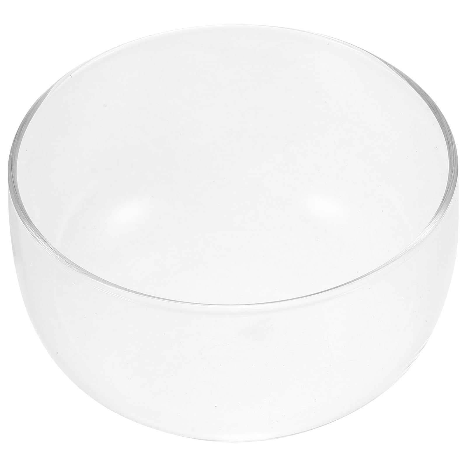 Cabilock High Borosilicate Glass Salad Bowl Heatproof and Transparent for Storing Fruits and Desserts Capacity for Kitchen Use