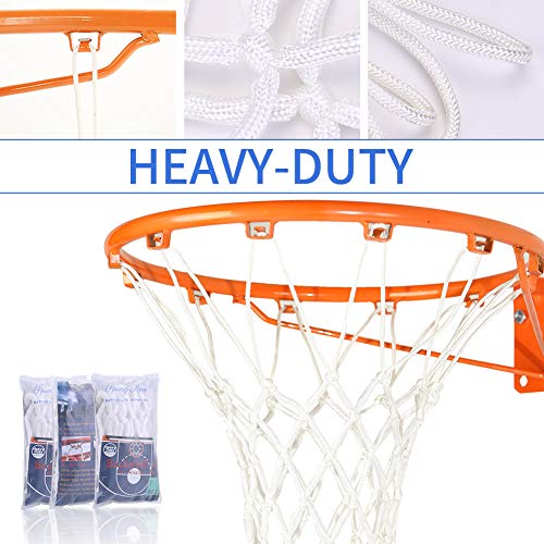 Heavy Duty Thick Basketball Net Professional Replacement, 2022