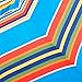 Amazon Basics Beach Umbrella - Blue/Red Striped