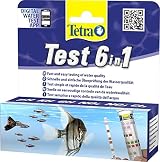 Tetra Test 6-in-1 Strips for Aquarium 25 Count 6 Parameters Fast view 2