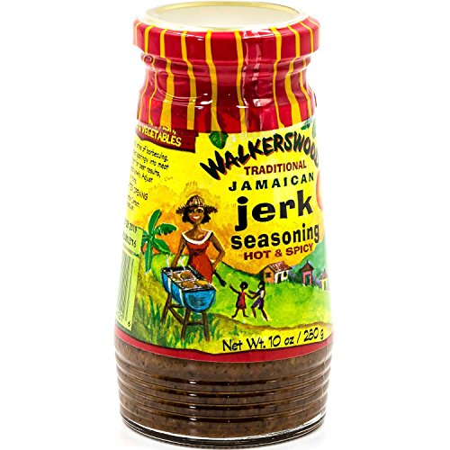 Walkerswood Traditional Jamaican Jerk Seasoning, 10 oz, Hot & Spicy