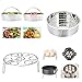 Accessories Set for Pressure Cooker with Steamer Basket, Egg Steamer Rack, Non-stick Springform Pan, Steaming Stand, 1 Pair Silicone Cooking Pot Mitts 5 Piece