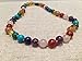 Baltic Essentials 12.5 inch Baltic Amber Necklace Rainbow Honey Amber Pink Rose Quartz Red Agate Amethyst Aventurine Cyrsocolla Baby, Infant, Toddler (1 Pack)