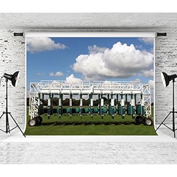 Amazon.com : Kate 7x5ft Horse Track Backdrop for Kentucky