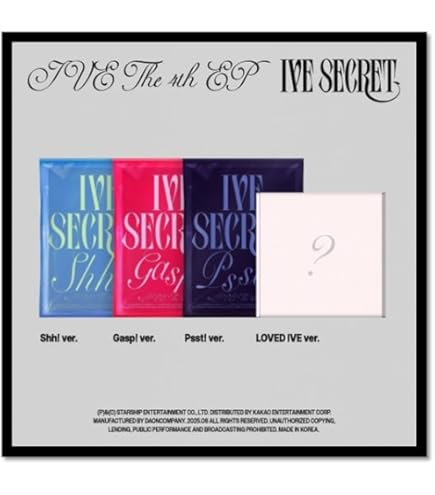 IVE SECRET LOVED IVE Ver. ウォニョン 10枚 ktown4u.com : IVE - 4th Mini Album [IVE SECRET] (LOVED IVE