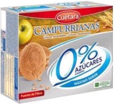 Campurrianas Caja de Galletas sin Azúcar - 400 gr: Amazon.es: Alimentación y bebidas