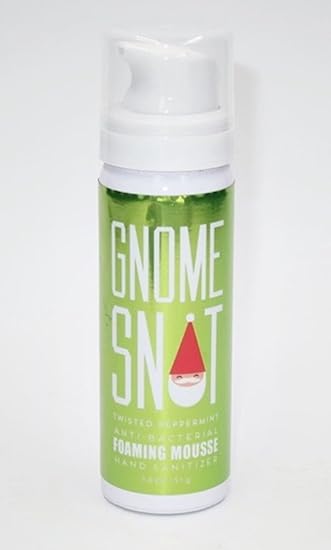 Bath Body Works Foaming Mousse Hand Sanitizer Gnome Snot Twisted Peppermint