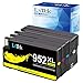 LxTek Remanufactured Ink Cartridge Replacement for HP 952 952XL to use with OfficeJet Pro 8710 8720 7740 7720 8216 8210 8730 8715 8740 8725 8700 Printer, 4 Pack (1 Black|1 Cyan|1 Magenta|1 Yellow)