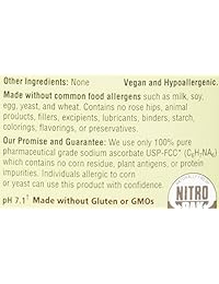 nutribiotic Ascorbate de sodio en polvo, 2,2 Libra