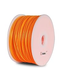 bumat Elite PLA Filamento de 1,75 1 kg ABS y 2.2lb Bobina de suministro de material de impresión para impresora 3d, Naranja fluorescente