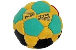 DIRTBAG PT Pro 32 Panel Footbag, Flying Clipper Original Design, Steel Pellet Filled for Maximum Control Handsewn
