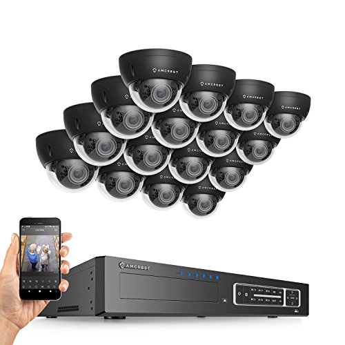Amcrest 3MP Security Camera System, w/ 4K 32CH (16-Port