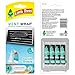 LITTLE TREES Car Air Freshener Vent Wrap Provides Long-Lasting Scent, Invisibly Fresh. Bayside Breeze, 16 count, 4-Packs