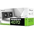 PNY GeForce RTX™ 4070 12GB Verto™ Dual Fan Graphics Card DLSS 3 (192-bit, PCIe 4.0, GDDR6X, HDMI/DisplayPort, Supports 4k, 2 Slot)