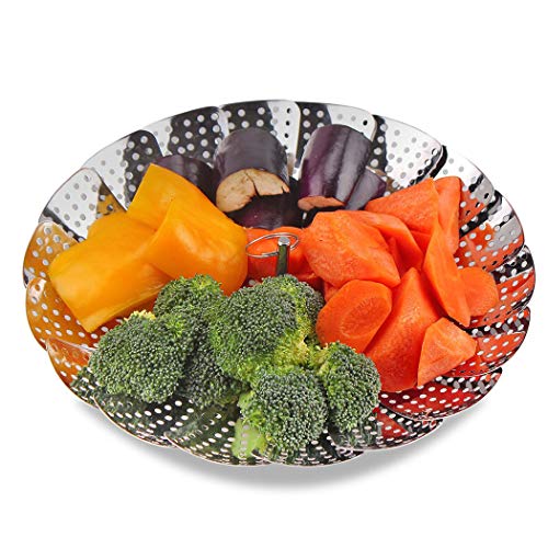 Vegetable Steamer Basket for Food Seafood Cooking