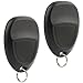 Car Key Fob Keyless Entry Remote fits Chevy Impala Monte Carlo/Cadillac DTS/Buick Lucerne (OUC60270, OUC60221), Set of 2