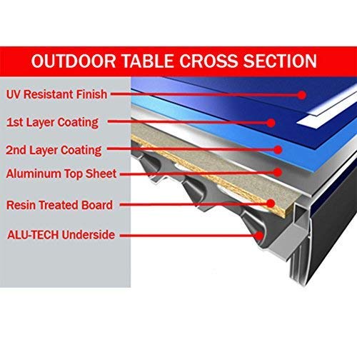 Kettler Top Star XL Weatherproof Table Tennis Table with Outdoor