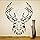 Testa di cervo design Testa di cervo design