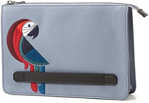 Amazon フルラ Furla メンズ ユリッセクラッチバッグ ブルー系その他 Furla フルラ メンズバッグ 財布