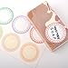 Soap Making Supplies Materials Stickers - Chawoorim 6type Circle Pastel Paper Stickers Labels Wrapping Tape Tags cards handmade Craft Soap Wrapping Paper Sticker