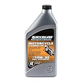 Quicksilver 10W-30 Full Synthetic Motorcycle Oil
