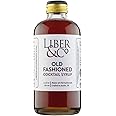 Liber & Co. Old Fashioned Mix (Makes 38 Cocktails) with Real Bitters, Pure Cane Sugar, and Gum Arabic
