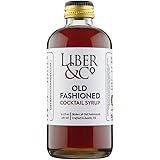 Liber & Co. Old Fashioned Mix (Makes 38 Cocktails) with Real Bitters, Pure Cane Sugar, and Gum Arabic