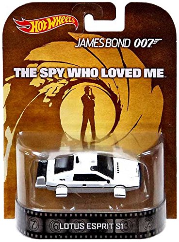 Hot wheels James Bond 007 Lotus Esprit S1 Rare boat car retro entertainment the spy who loved me