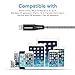 Aasama iPhone Cable, 6 Feet Nylon Braided 8 Pin Lightning to USB Sync and Charging Cord for iPhone, iPad and iPod (with Leather Straps)