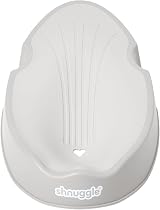 Shnuggle Newborn Bath Support Taupe 0-3 Months Soft Touch Backrest view 3