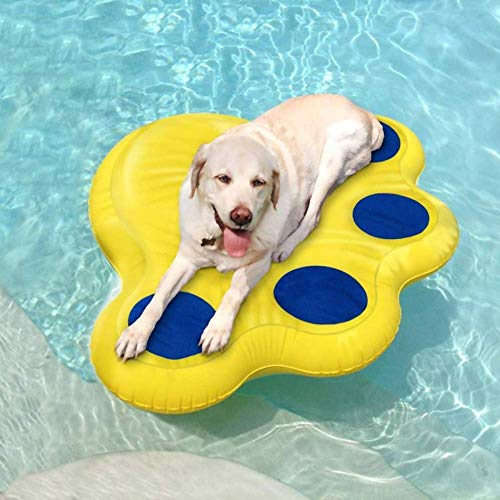 Paws Aboard Doggy Lazy Raft, Puncture Resistant Vinyl Dog Float