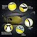 BLUPOND Night Vision Glasses for Driving For Men Women - Yellow Tint Anti Glare Glasses for Nighttime - Knight Visor